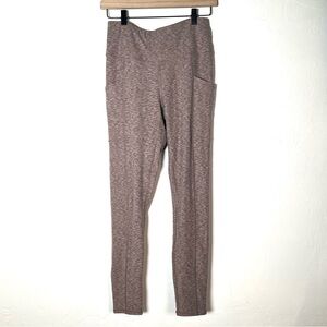 Maurices tan brown athletic legging pants size small S B175